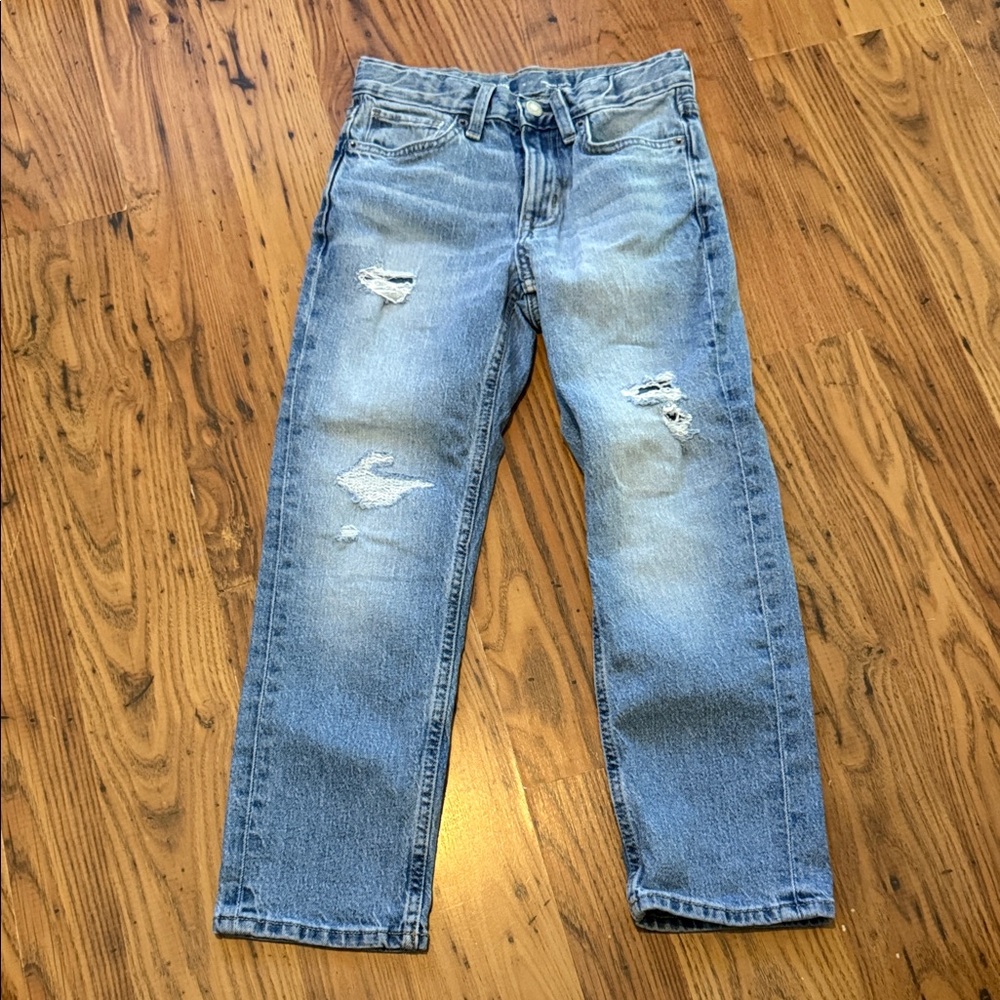 Old Navy Boy’s Light Blue Distressed Jeans